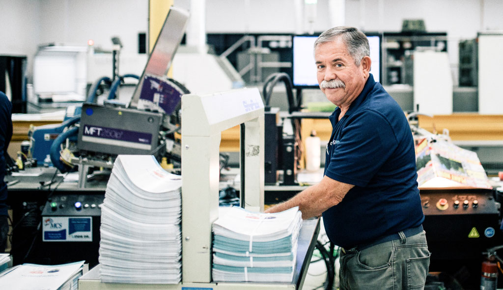 Invoice printing and mailing